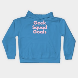 Geek Squad Goals Kids Hoodie